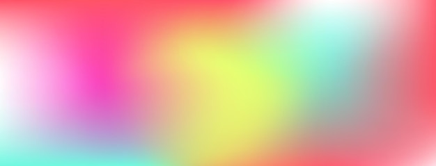 Composición de malla de gradiente brillante con fondo de colores