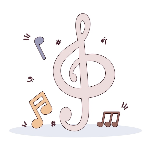 composición de notas musicales