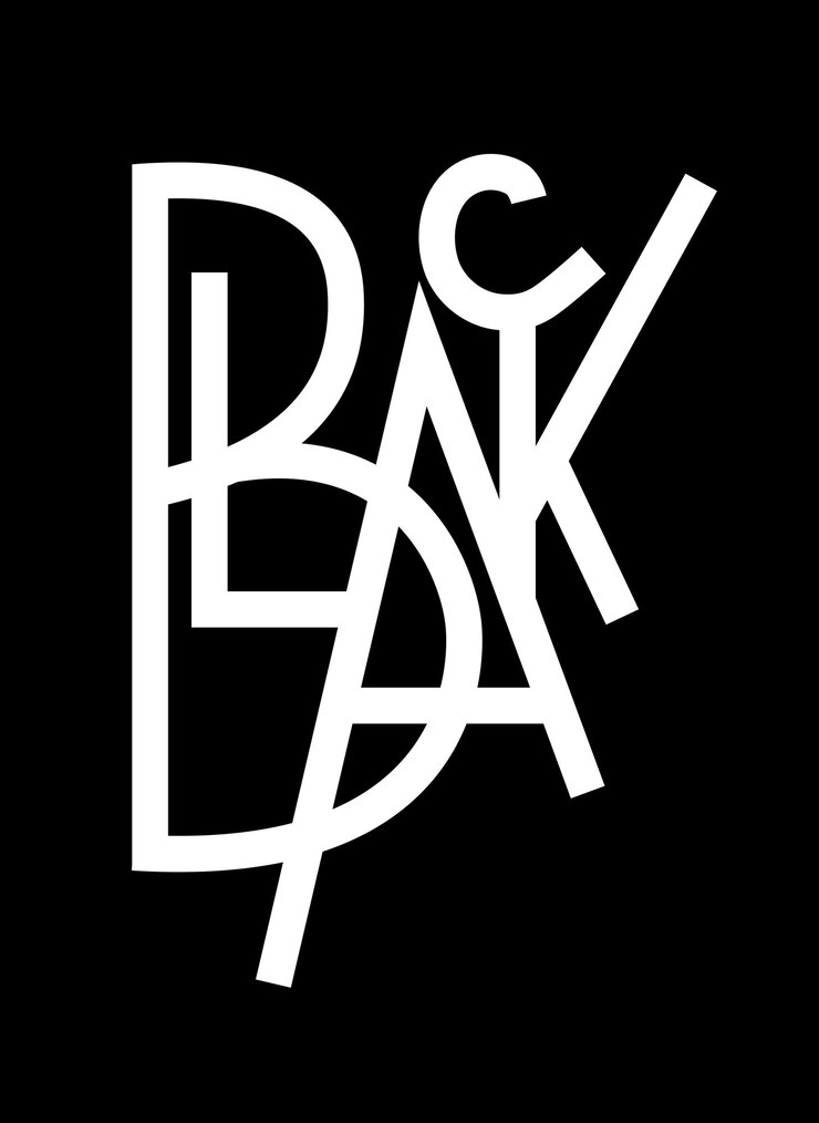 Vector composición original moderna de letras a mano negro