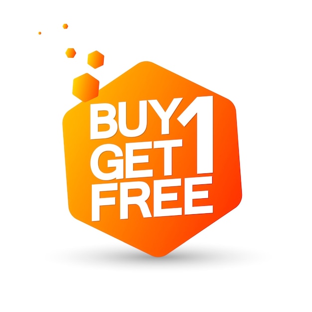 Compra 1 Obtener 1 Libre Venta de plantillas de diseño de carteles oferta especial de banner bogo gastar y ahorrar más