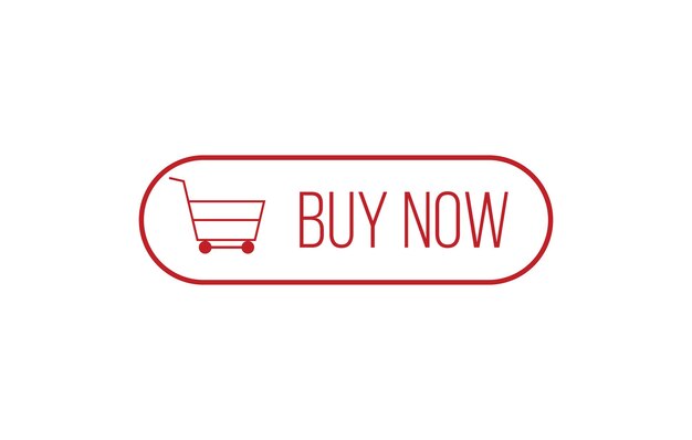 Compra ahora botón simple negro compra ahora botón de firma aislado cartel de compras