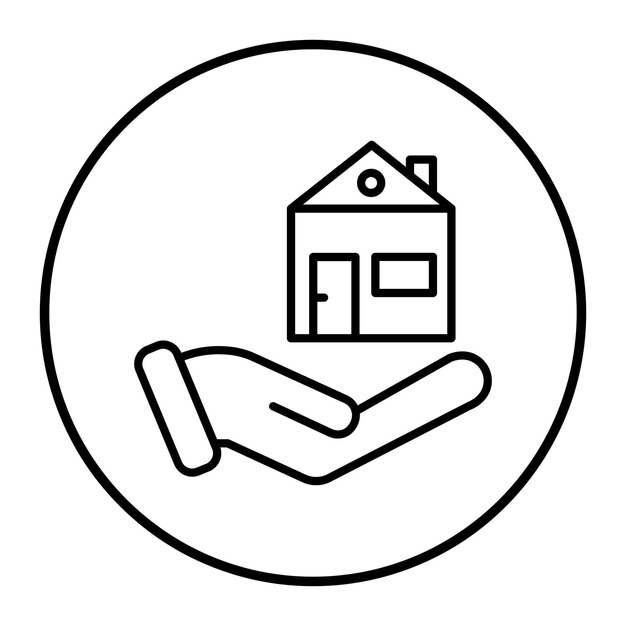 Compra una ilustración vectorial de la casa