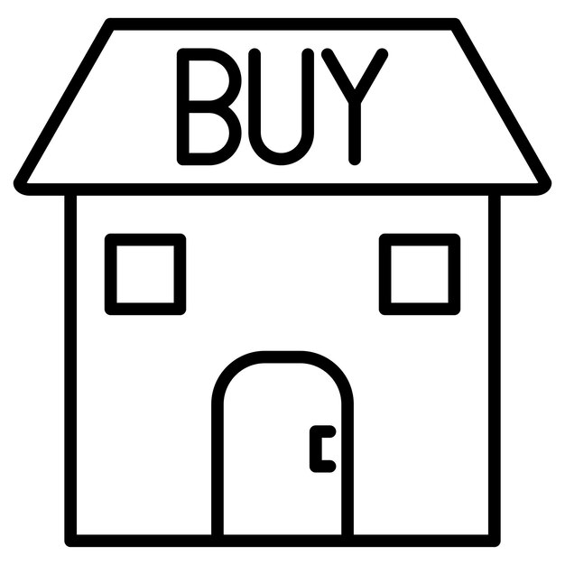 Compra una ilustración vectorial de la casa