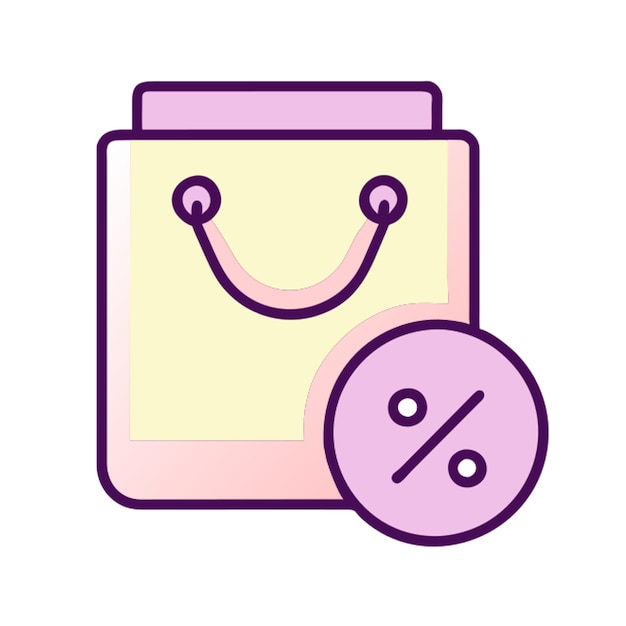 comprar icono con contorno de color