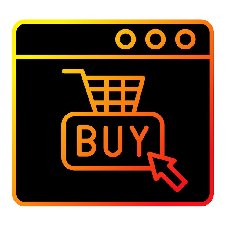 Vector comprar el icono