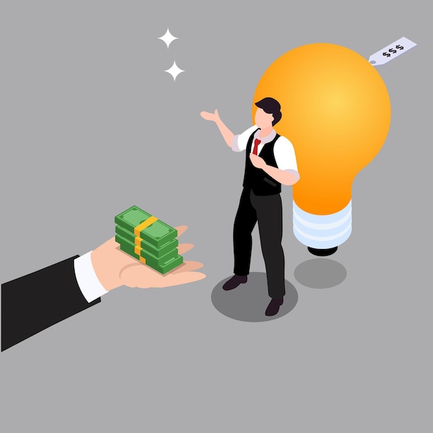 Comprar idea invirtiendo en innovación negocio de tecnología moderna
