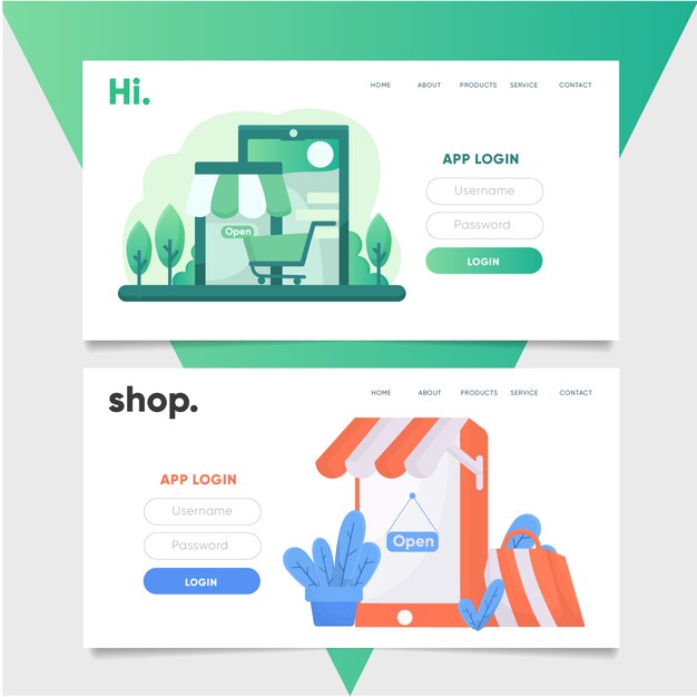 Comprar plantilla de página de destino