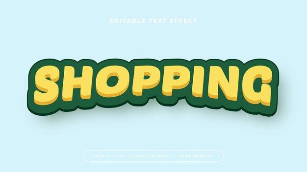 Compras de efectos de texto