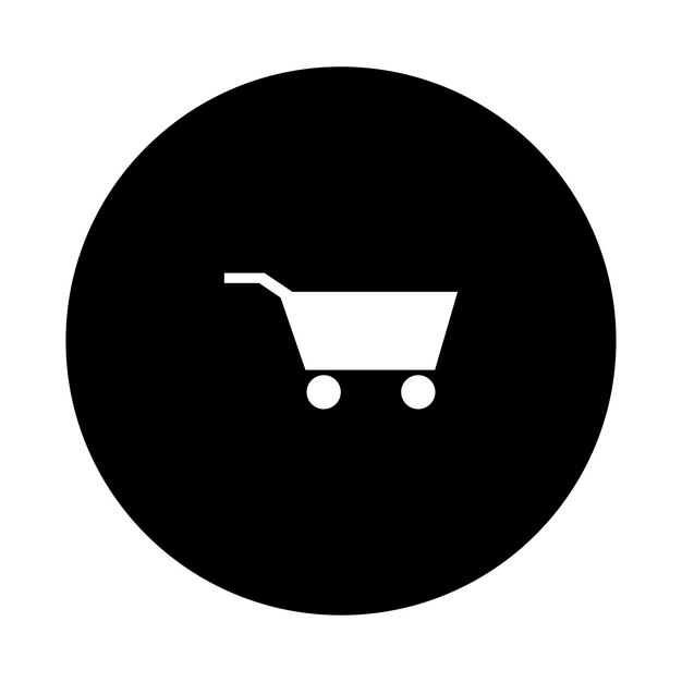 compras, icono, logotipo, vector