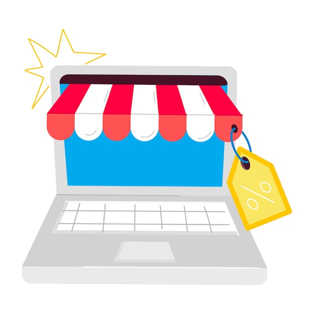 Las compras ofrecen pegatinas planas