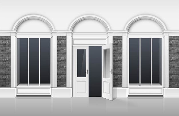 Compre Boutiqu con escaparate de Windows, puerta abierta