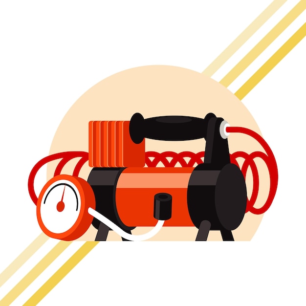 Compresor de aire portátil