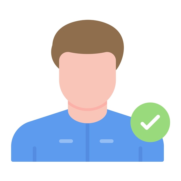 Comprobación del estilo de la ilustración vectorial