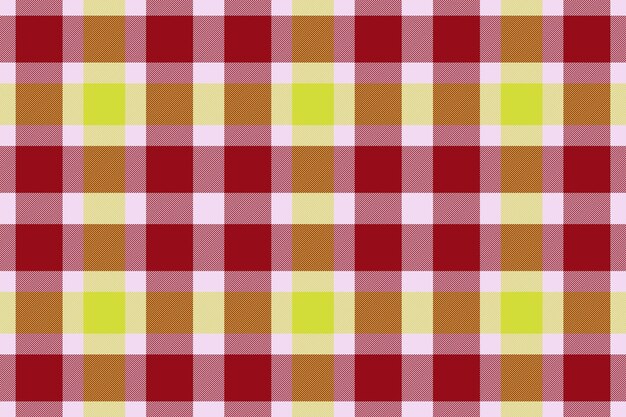 Comprobación de fondo textil patrón de textura perfecta tela escocesa vector tartán