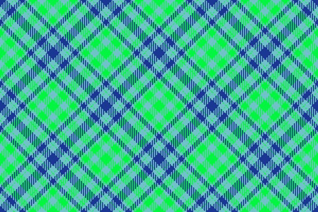 Comprobación de fondo textil Textura inconsútil a cuadros Patrón tela vector de tartán