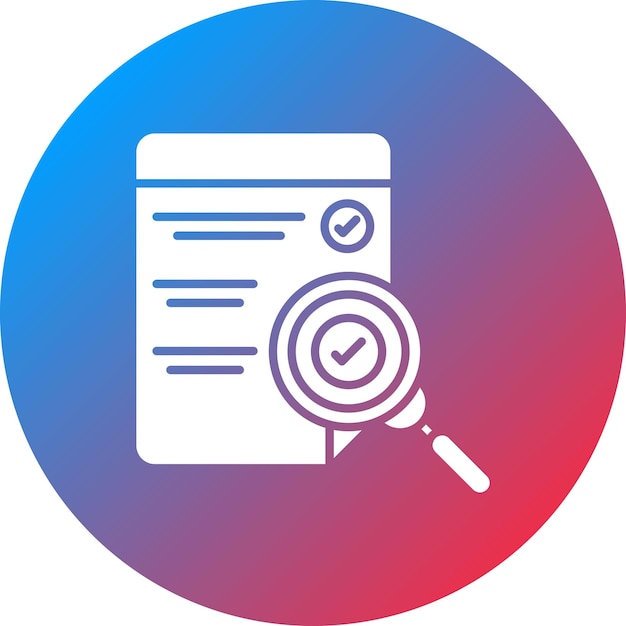 Comprobación de la imagen vectorial del icono de los archivos Se puede utilizar para trabajar desde casa