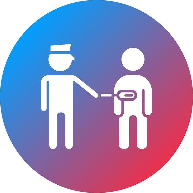 Comprobación de la imagen vectorial del icono Se puede utilizar para la inmigración