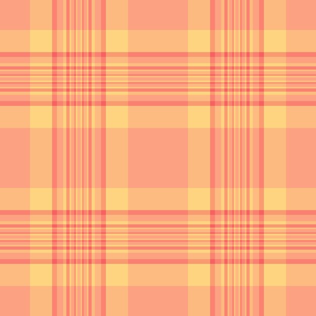 Comprobación de patrones sin fisuras de tartán textil de tela con una textura de fondo vectorial a cuadros