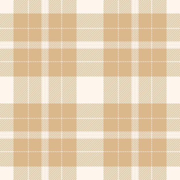 Comprobación de textura de tela de tela escocesa de tartán con un vector de fondo sin costuras