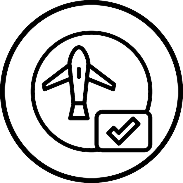 Comprobar el estilo del icono de vuelo