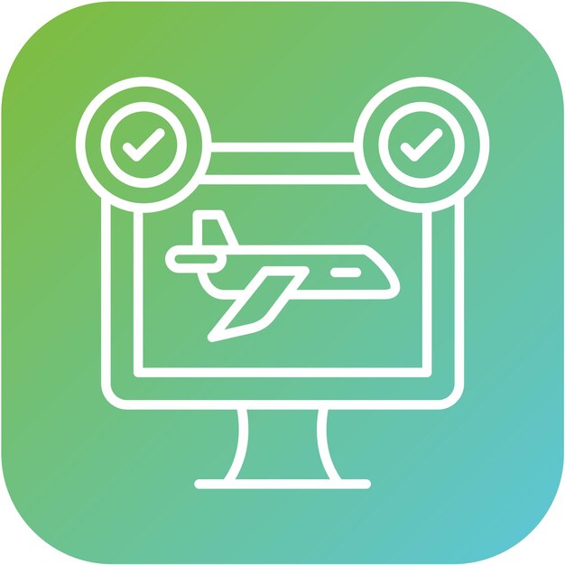Comprobar el estilo del icono de vuelo