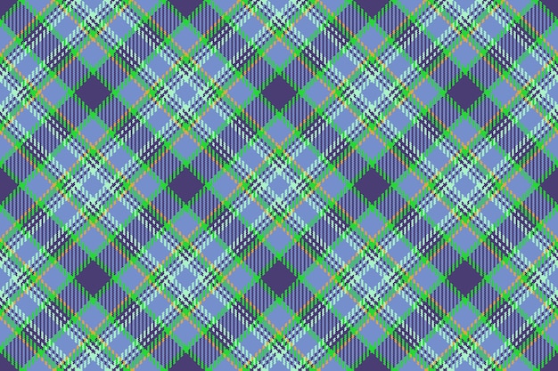 Comprobar fondo tela escocesa Textil tartán vector Patrón textura perfecta tela