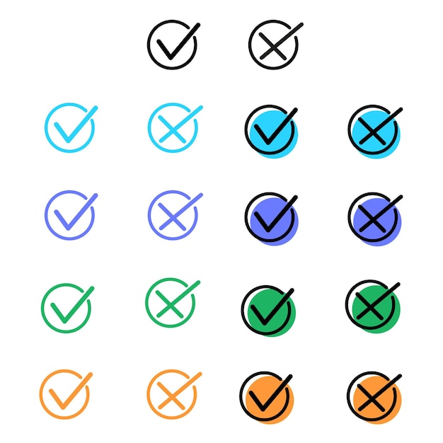 comprobar los iconos del paquete