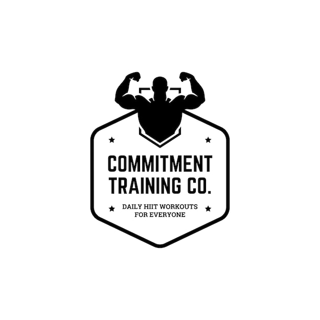 Compromiso de entrenamiento Co Logo - Entrenamientos diarios de HIIT