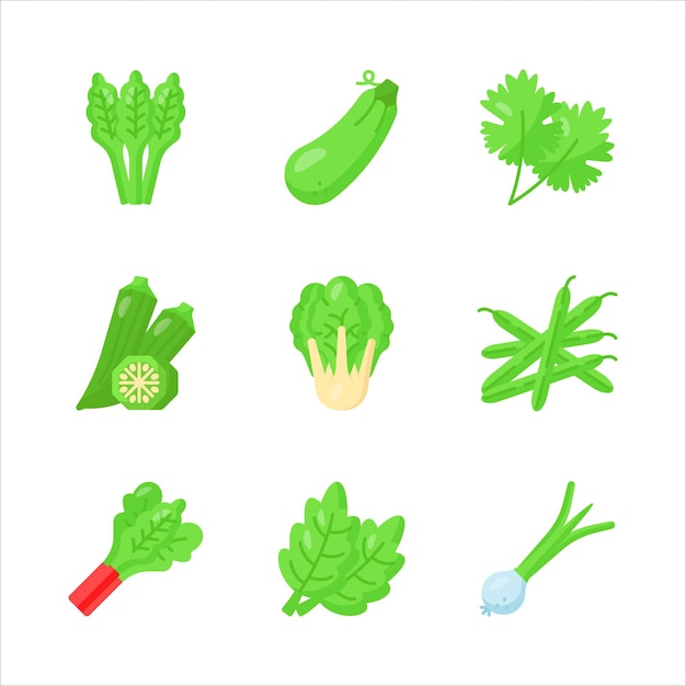 Compruebe este conjunto de iconos de verduras hermosamente elaborados fácil de usar