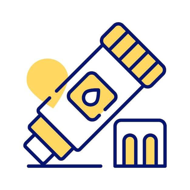 Compruebe este hermoso vector de tubos de pintura en estilo editable listo para usar el icono
