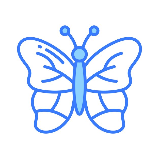 Compruebe este icono bellamente diseñado de mariposa fácil de usar y descargar
