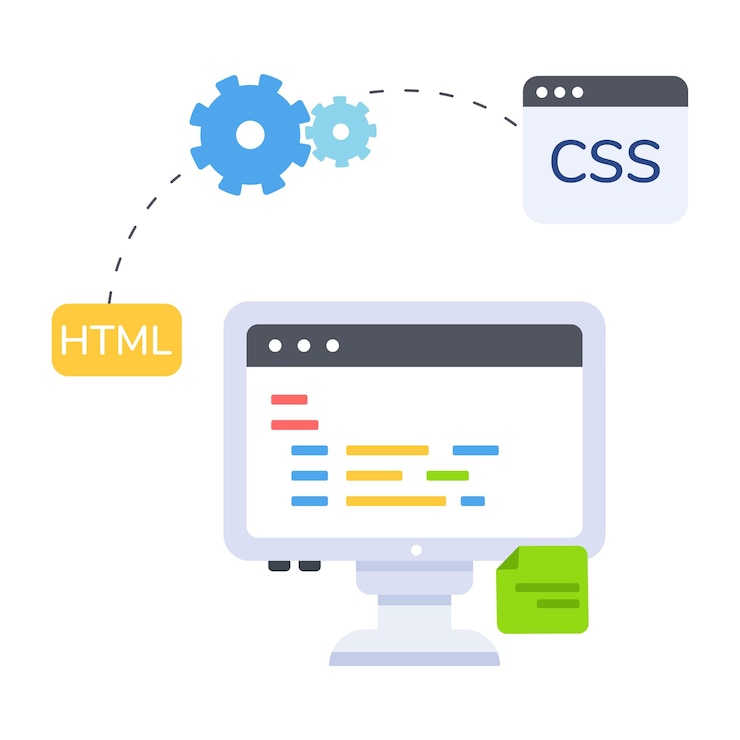 Vector compruebe este icono conceptual plano de desarrollador web