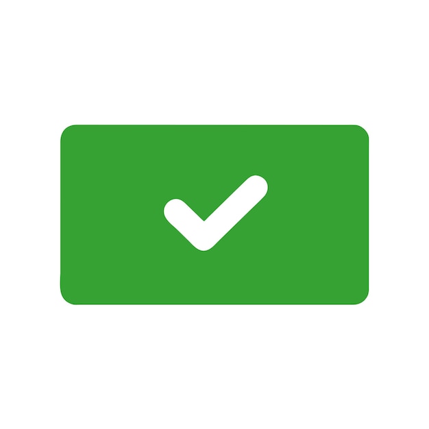 Compruebe el icono simple