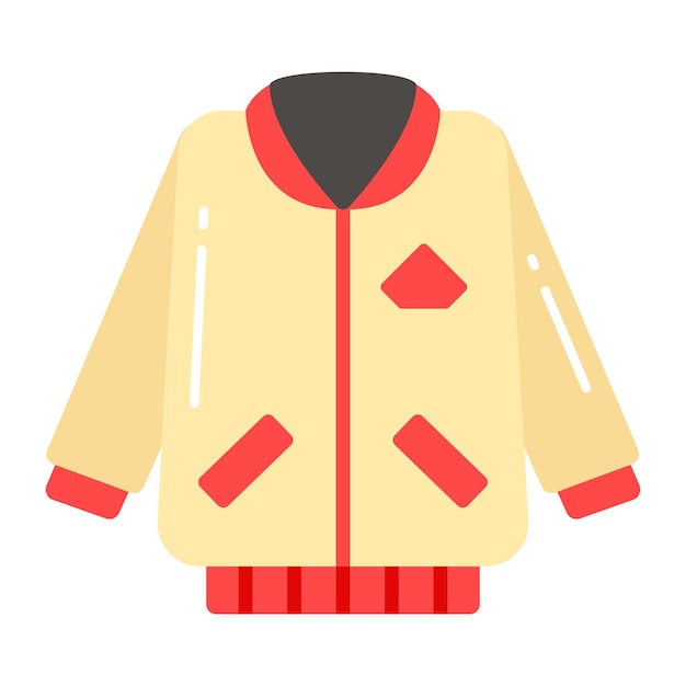 Compruebe este increíble diseño vectorial de chaqueta de bombardero vectorial premium