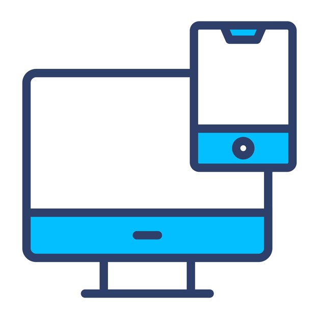 Compruebe este increíble vector de diseño receptivo en el estilo plano de moda