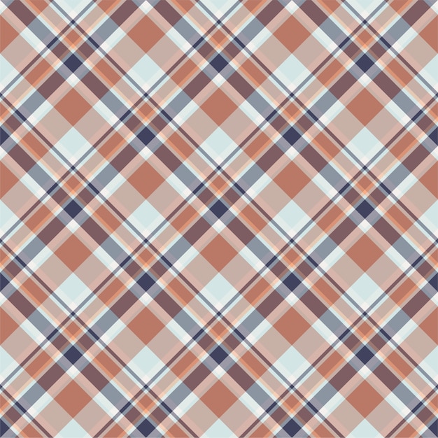 Compruebe el patrón sin costuras a cuadros. Fondo de adorno textil. Diseño de tejido plano. Tartán.