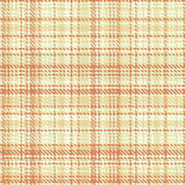 Compruebe el tartán vectorial de tela escocesa de fondo transparente con una tela de patrón de textura textil
