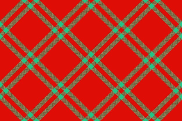 Compruebe la tela escocesa del patrón de la tela escocesa de la tela inconsútil del tartán del fondo de la textura del vector