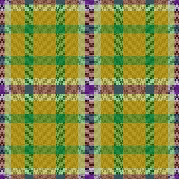 Compruebe la tela escocesa del tartán de la tela escocesa del vector Trama de fondo inconsútil de la materia textil