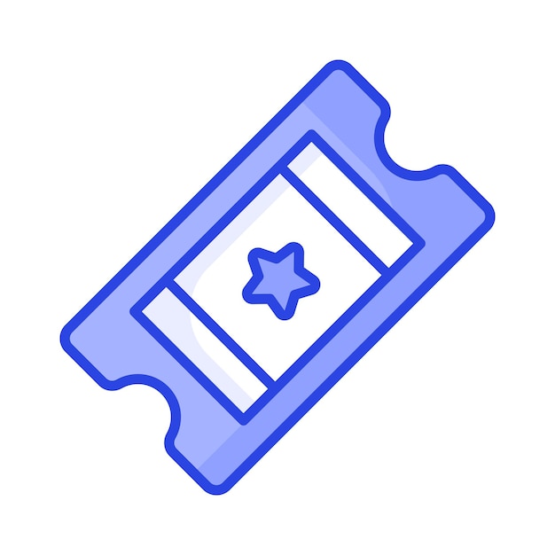 Compruebe este vector bellamente diseñado de boletos en estilo moderno