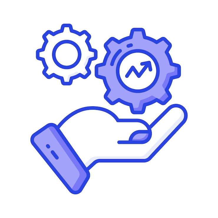 Vector compruebe este vector cuidadosamente elaborado de servicios de gestión en estilo de moda