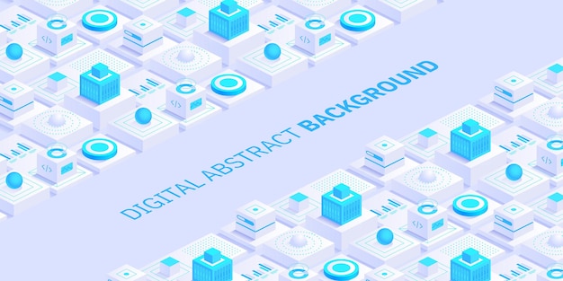 Computadora cuántica o cadena de bloques de datos financieros Blockchain fintech y minería de criptomonedas