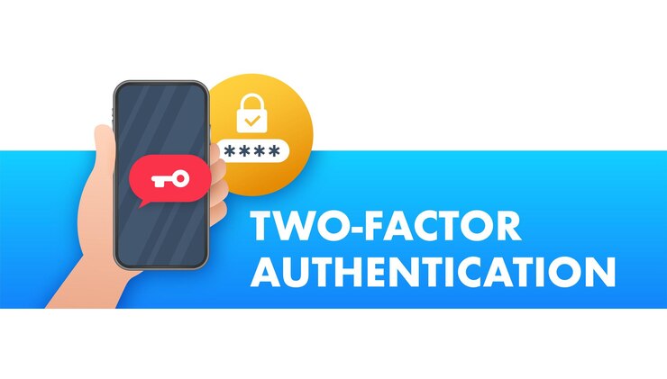 Vector computadora portátil de diseño isométrico basada en el concepto de autenticación de factor dual con ventana de inicio de sesión conectada