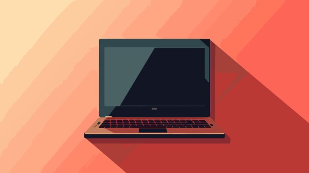 una computadora portátil con una pantalla negra que dice dell en ella