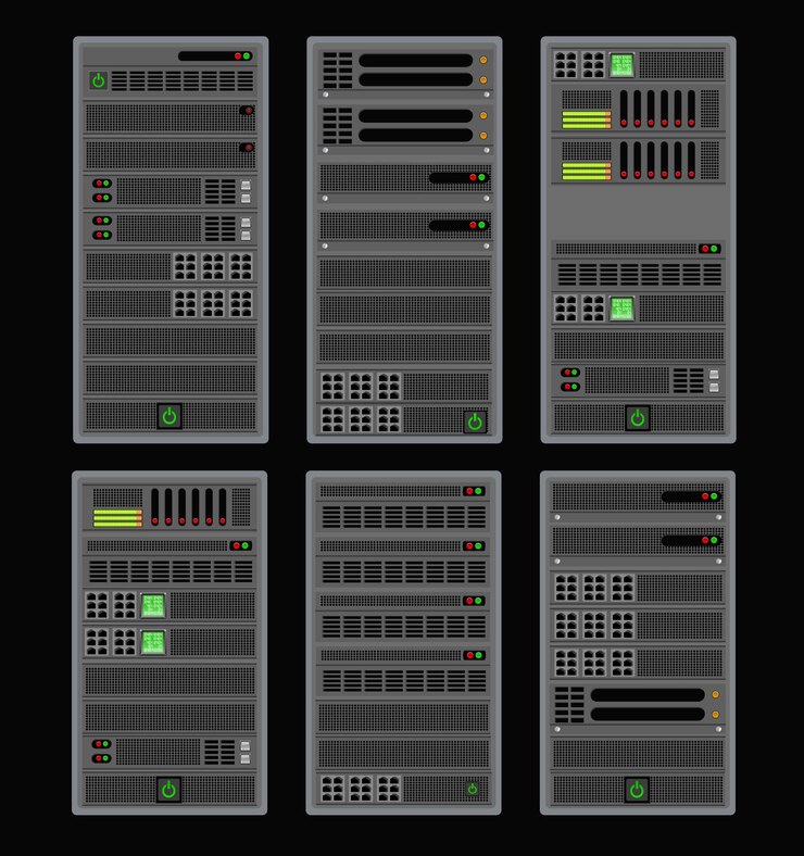 Vector computadora para un servidor criptográfico.