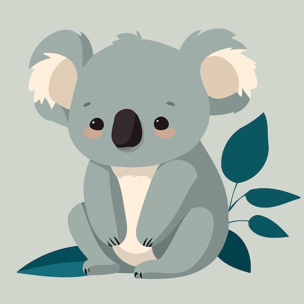 Común koala herbívoro mamífero animal cuerpo