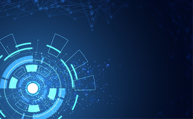 Comunicación del concepto de tecnología abstracta moderna