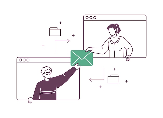 Comunicación e interacción empresarial.