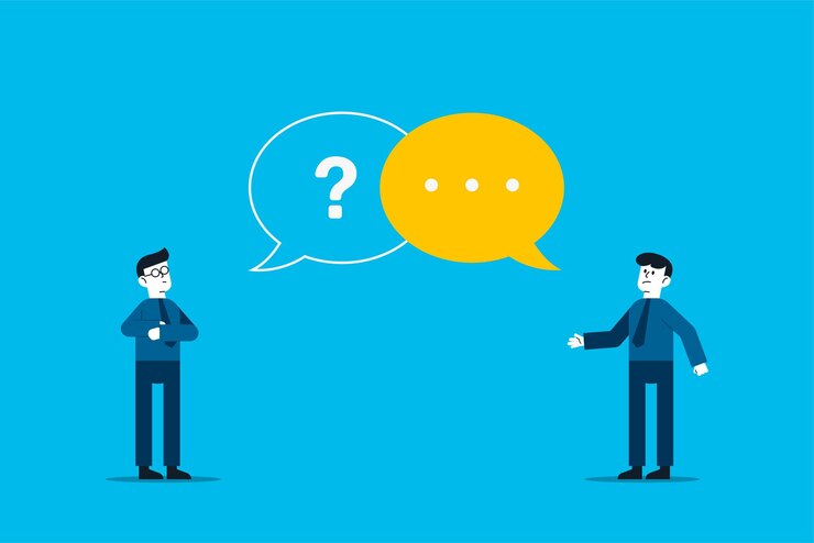 Vector comunicación fallidaconcepto de mensajería sin éxito