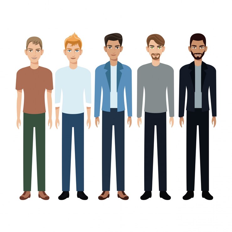 Vector comunidad de grupo de personas de grupo